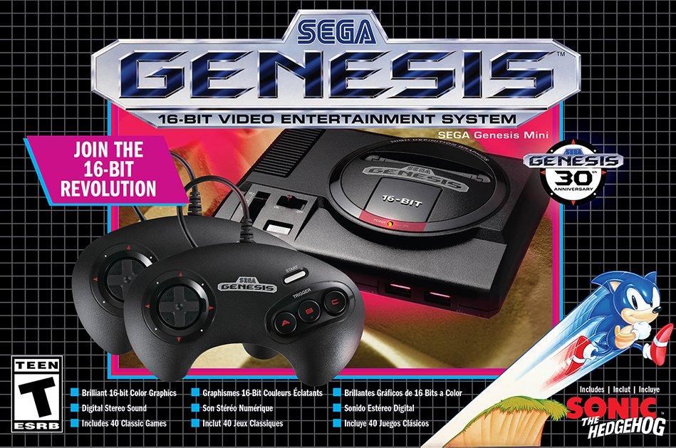 SEGA-genesis-mini-console