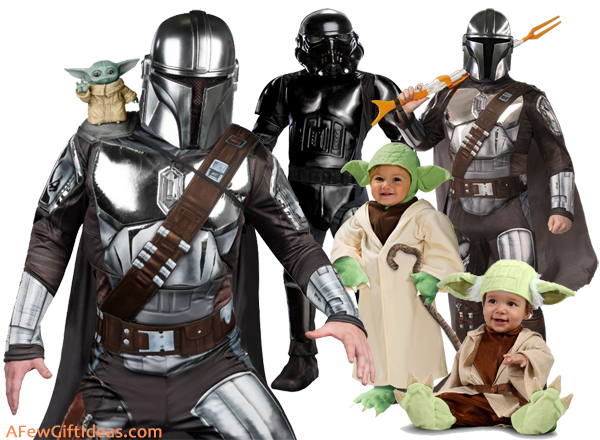 Baby Yoda Halloween Costumes from Mandalorian