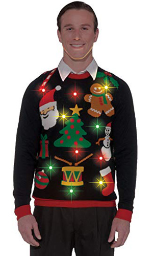 Christmas Light Up Sweater